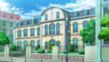 Le Laboratoire du Professeur Platane dans le dessin animé.
