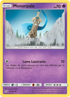 Monorpale (Soleil et Lune Harmonie des Esprits 93)