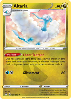 Altaria (Épée et Bouclier Évolution Céleste 106)