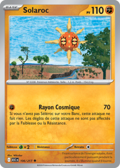 Solaroc (Méga-Évolution Héros Transcendants 106)