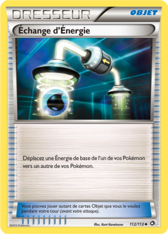 Échange d'Énergie (Noir & Blanc Trésors Légendaires 112)