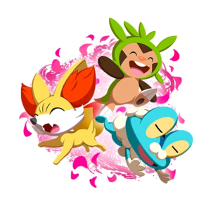 Sticker Circuit Pokémon GO Kalos (starters) - GO.png