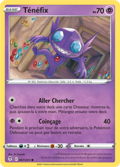 Ténéfix (Épée et Bouclier Évolution Céleste 067)