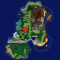 Localisation d'Ohana dans Pokémon Soleil et Lune.