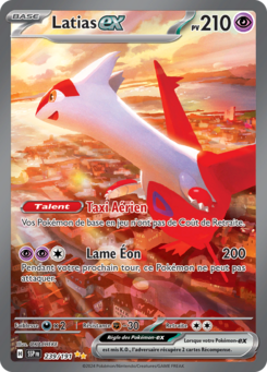 Latias-ex (Écarlate et Violet Étincelles Déferlantes 239)