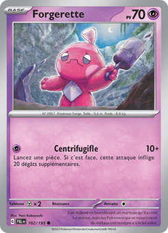 Forgerette (Écarlate et Violet Évolutions à Paldea 102)