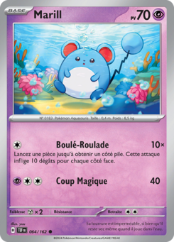 Marill (Écarlate et Violet Forces Temporelles 064)
