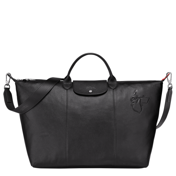 Fichier:Longchamp Sac de voyage noir avant.png