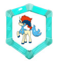Un badge de Pokémon fabuleux