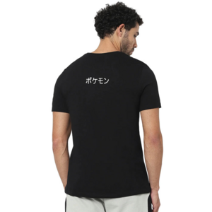 Celio t-shirt noir arrière Inde 2022.png