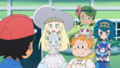 Goupix d'Alola (de Lilie), Togedemaru (de Chrys), Candine (de Barbara) et Otaquin (de Néphie)