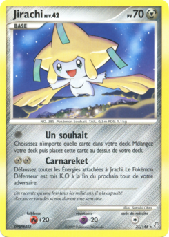 Jirachi (Diamant & Perle Éveil des Légendes 31)