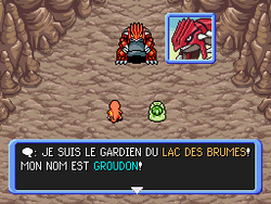 Intimidation de Groudon.