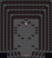 La chambre d'Heatran sur Pokémon Platine.