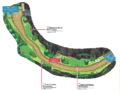 Plan de la Route 10 dans Pokémon Soleil et Lune.