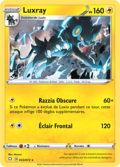 Luxray (Destinées Radieuses 033)