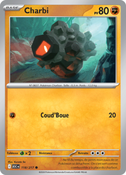 Charbi (Méga-Évolution Héros Transcendants 118)