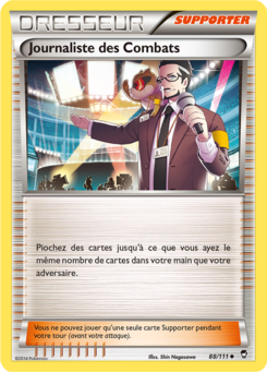 Journaliste des Combats (XY Poings Furieux 88)