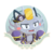 Image de profil Miaouss Forme d'Alola en tenue Capitaine grippe-sou (argent) A