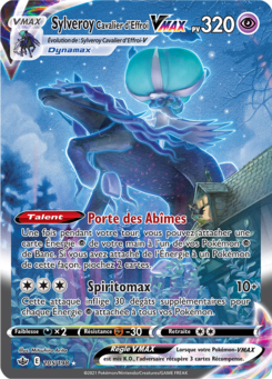 Sylveroy Cavalier d'Effroi-VMAX (Épée et Bouclier Règne de Glace 205)