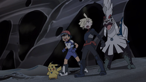 SL089 - Pikachu de Sacha et Silvallié de Gladio.png