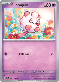 Sucroquin (Méga-Évolution Héros Transcendants 093)