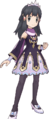 Le look « Néo-Maître » d'Aurore dans Pokémon Masters EX.