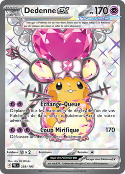 Dedenne-ex (Écarlate et Violet Évolutions à Paldea 239)