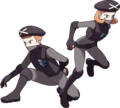Artwork des Team Plasma Sbires pour Pokémon Noir 2 et Blanc 2.
