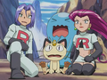 Miaouss (Team Rocket) et Qulbutoké (de Jessie)