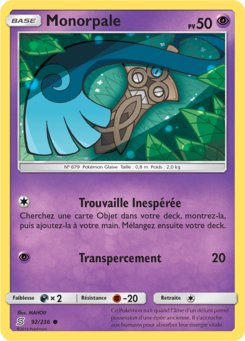 Monorpale (Soleil et Lune Harmonie des Esprits 92)