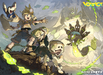 De nombreuses clés - Zygarde - Hatsune Miku (Sol) & Dunaja - Kagamine Len (Sol) & Rototaupe