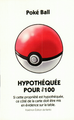 La carte Poké Ball.