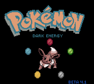 Pokémon Dark Energy - écran titre (beta 4.1).png