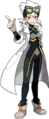 Artwork de la Professeure Pimprenelle pour le RAdar Pokémon.
