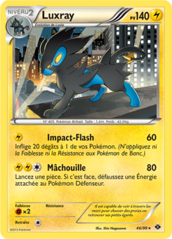 Luxray (Noir & Blanc Destinées Futures 46)