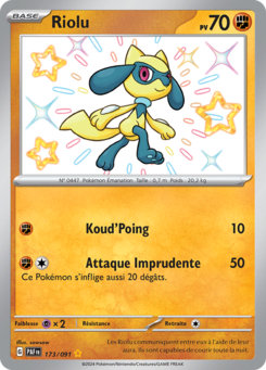 Riolu (Écarlate et Violet Destinées de Paldea 173)