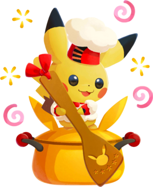Pikachu femelle (Chef Célébration)-CM.png