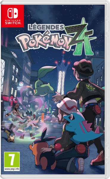 Fichier:Jaquette de Légendes Pokémon Z-A.png