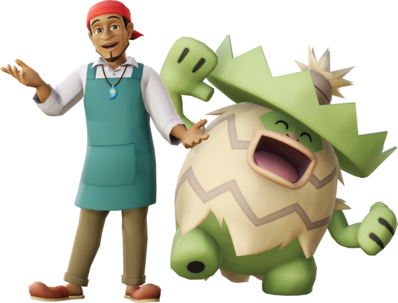 Fichier:Artwork Pablo Millan et Ludicolo.png