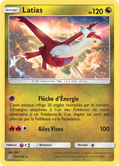 Latias (Soleil et Lune Harmonie des Esprits 153)