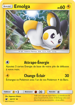 Emolga (Soleil et Lune Invasion Carmin 35)