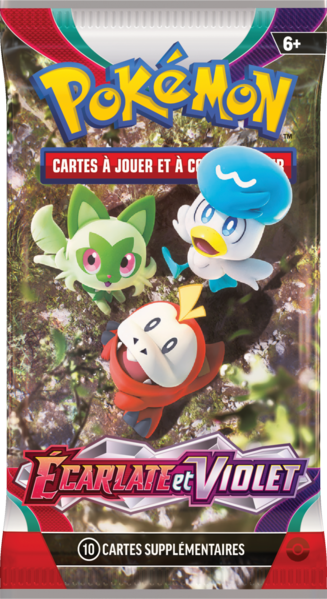 Fichier:Booster Écarlate et Violet Pokémon de départ de Paldea.png