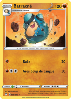 Batracné (Épée et Bouclier Évolution Céleste 089)