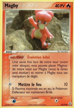 Magby (EX Créateurs de légendes 58)