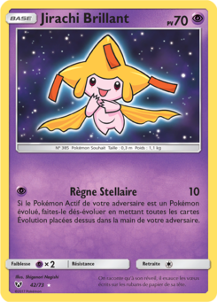 Jirachi Brillant (Légendes Brillantes 42)