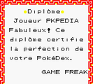 Pokédex de Kanto (capture d'écran J)