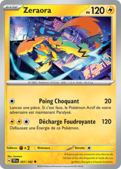 Zeraora (Écarlate et Violet Forces Temporelles 057)