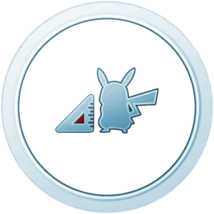 Médaille Collectionneur de Pokémon géants Argent - GO.png