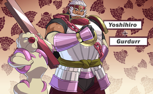 Pokémon Conquest - Yoshihiro et Ouvrifier.png